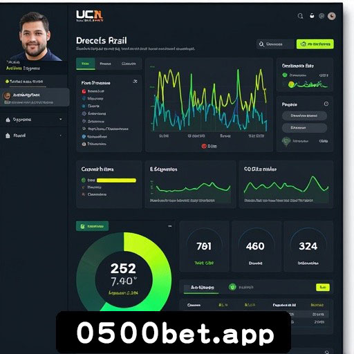 Tela do App 0500bet